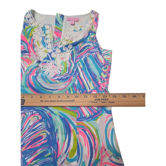 Lilly Pulitzer Gabby Shift Dress Guilty Pleasure Print Women's 00 EUC! B8.1 - Picture 9 of 16